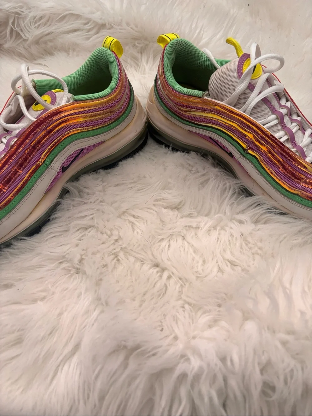 Nike Air Max 97 ‘White/Fuchsia Glow/Lemon Venom’